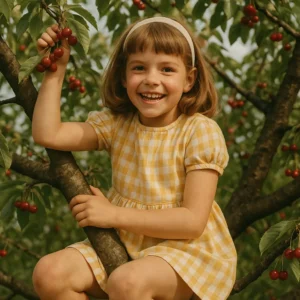 20250607 1858 divka na tresnovem strome simple compose 01jx5n66v5ftwsfrbepmpr7gx8.webp