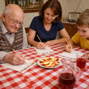 Aktivizace senioři s demencí – hraní her za dlouhých zimních večerů u stolu – Aktivizace senioři s demencí